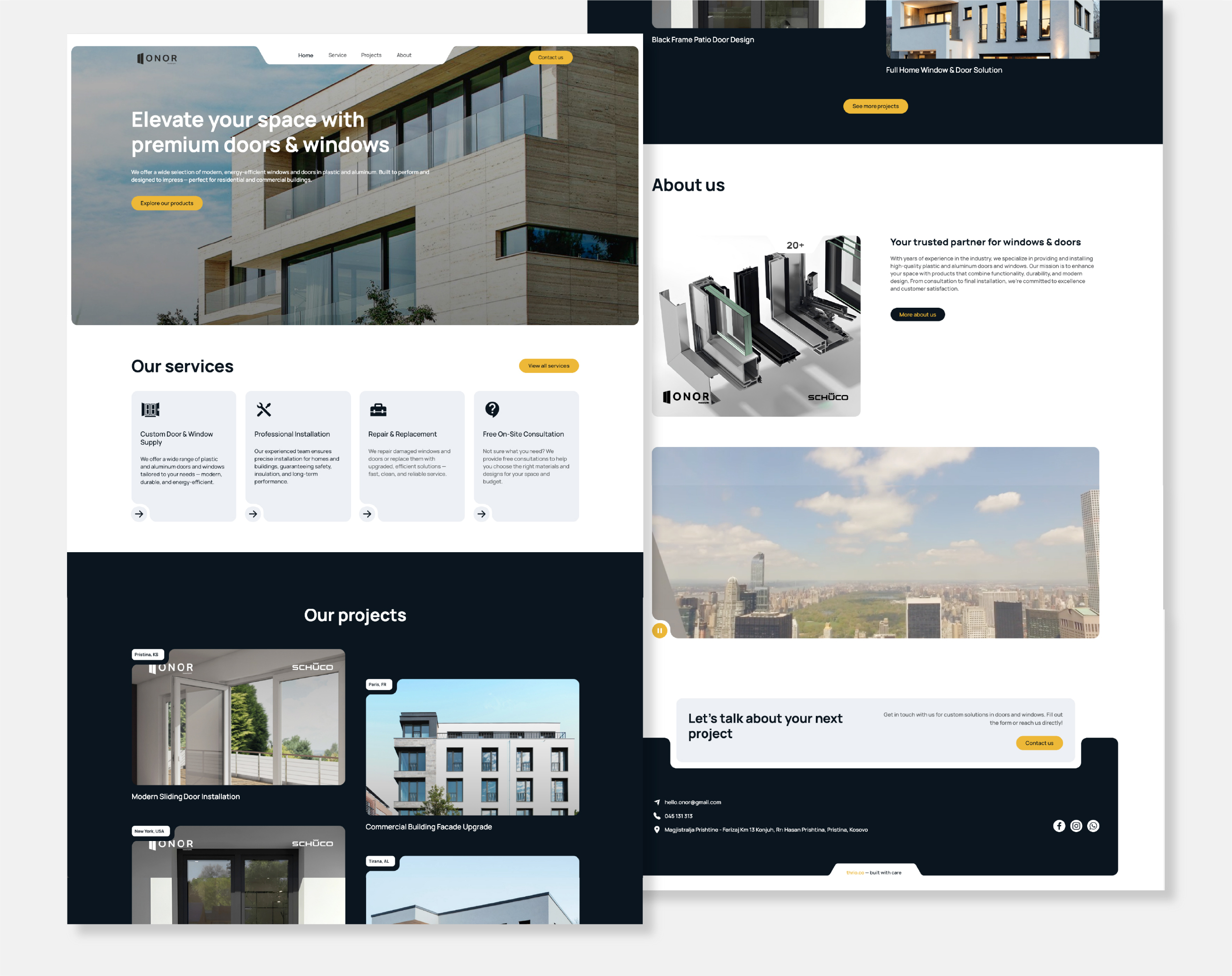 Onor Group Project Details 3